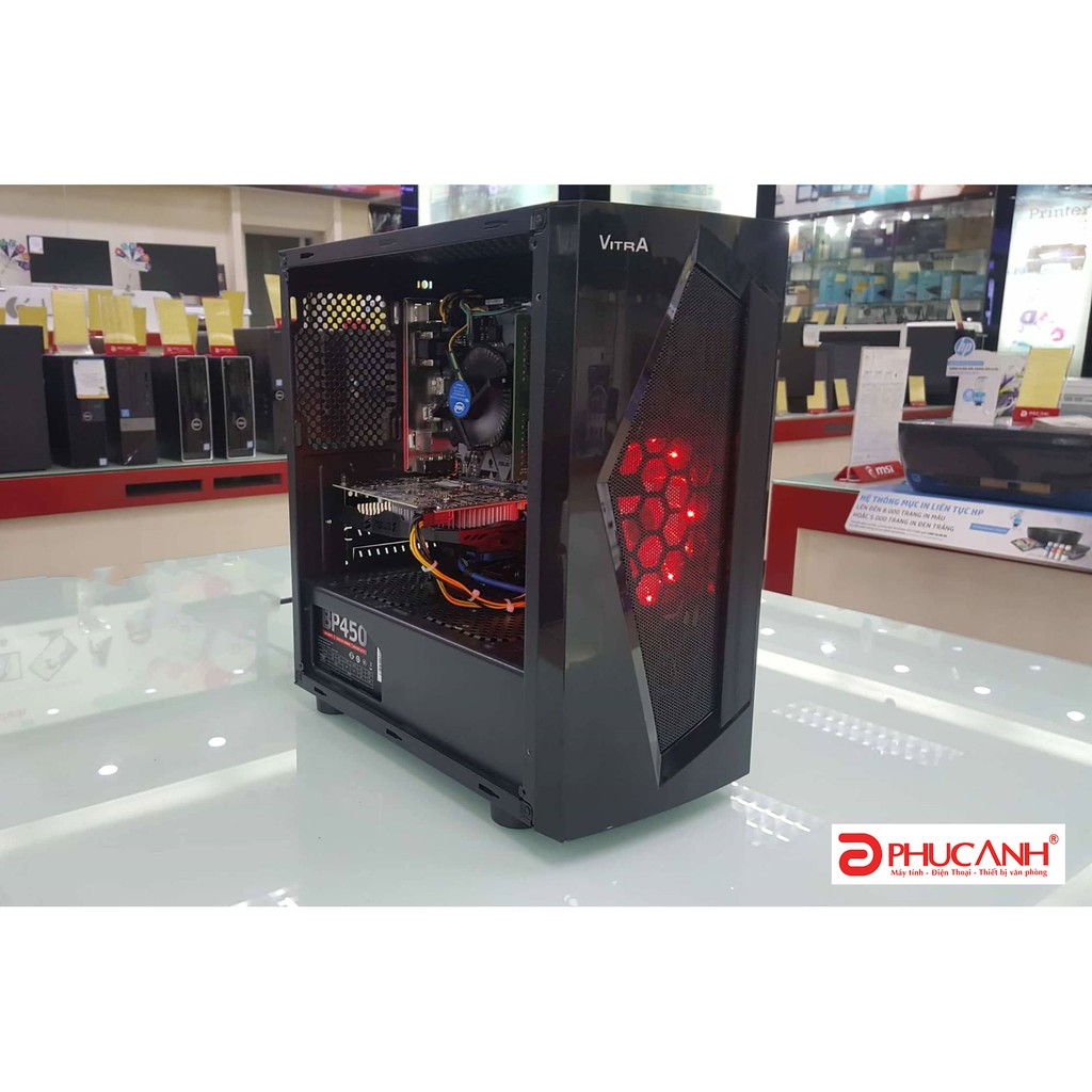 Quạt LED 7 màu