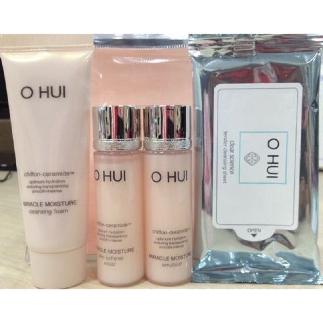 Set ohui mini dưỡng ẩm