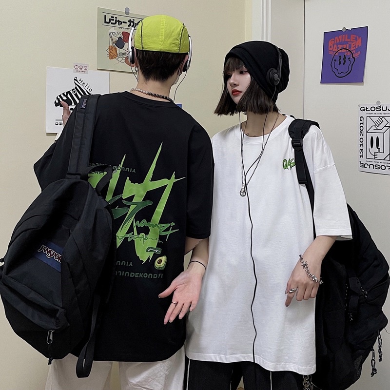 Áo thun nam nữ ,áo phông unisex chất cotton in hinh quả bơ