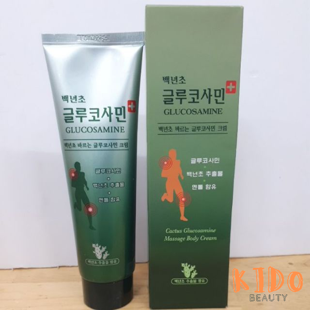 Dầu Nóng Xoa Bóp Antiphlamine Sports Hàn Quốc 100ml |Dầu lạnh xoa bóp giảm đau Cactus GLUCOSAMINE Cream Korea