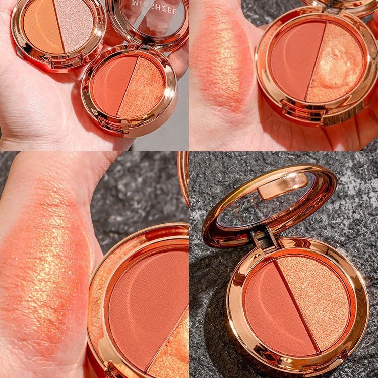 [Hàng mới về] Bảng phấn mắt hai tông màu sắc trẻ trung xinh xắn