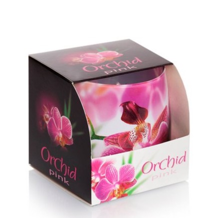 Ly nến thơm Bartek Candles BAT0963 Orchid 100g (Hương hoa lan)