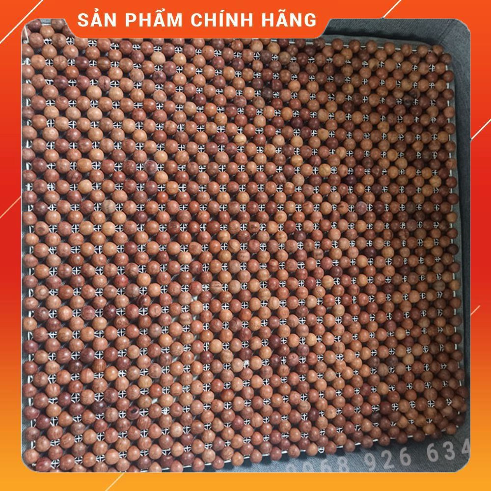 Lót Ghế Văn Phòng 📌FREESHIP📌Lót Ghế Hạt Gỗ Hương Mộc Chất Lượng Tốt