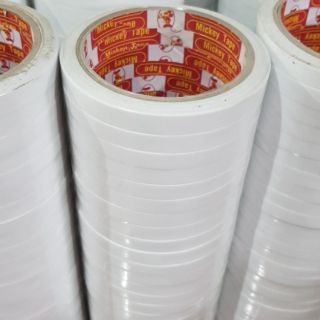 Băng dính,băng keo 2 mặt bản 1cm như hình