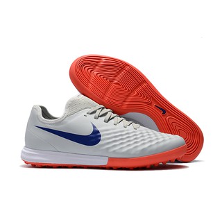 Giày bóng đá đế bằng Magista màu xám IC