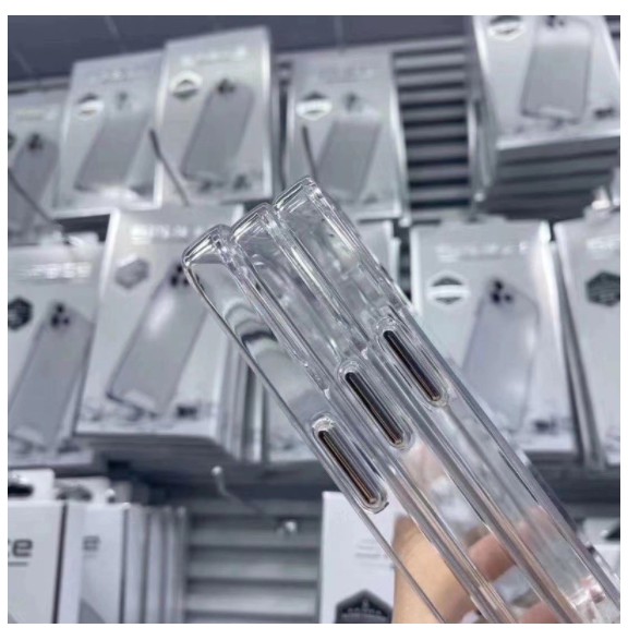 Ốp lưng trong chống ố vàng Mika Iphone X, Xs Max, 11 Pro Max, 12, 12 Pro, 12 Pro Max hàng cao cấp SPACE