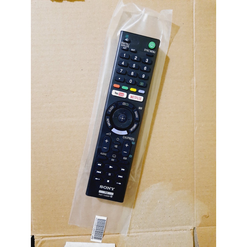 Remote Điều khiển Tivi Sony RMT-TX300P- Hàng loại 1 chất lượng cao Made in malaysia &amp; Tặng kèm pin