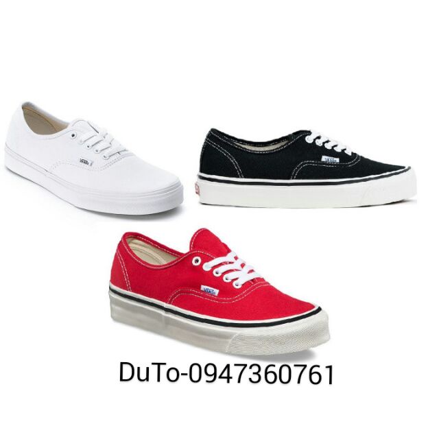 Giày 𝐕𝐀𝐍𝐒 vải đủ màu size 36->43 🛎