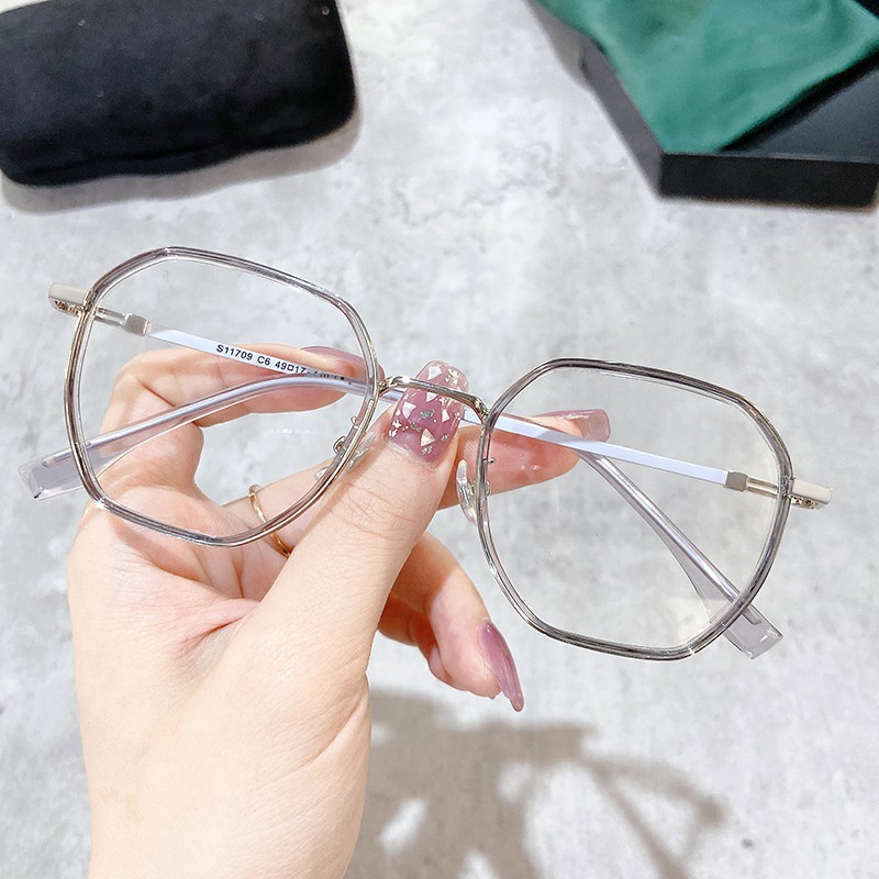 Mắt Kính Gọng Đa Giác Thời Trang Cho Nam Nữjz11709