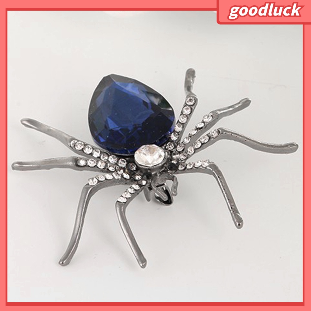 Trâm Cài Áo Hình Nhện Có Đính Đá Hợp Thời Trang Cho Nữ