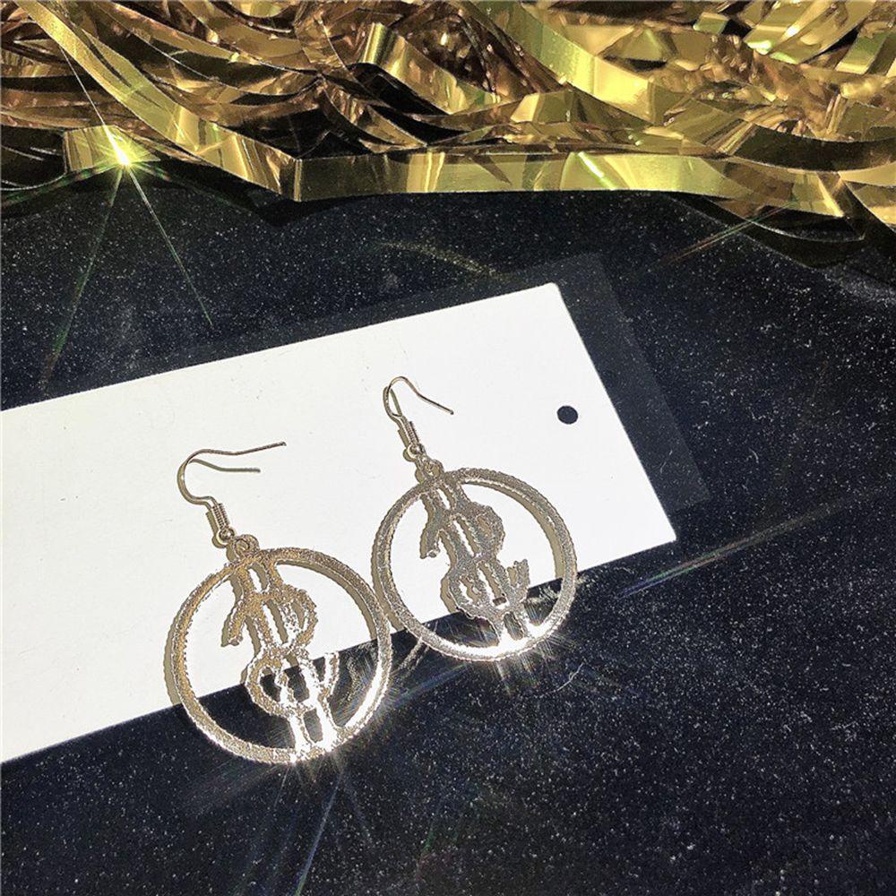 BACK2LIFE Bông Tai Lủng Lẳng Ngăn Dị Ứng