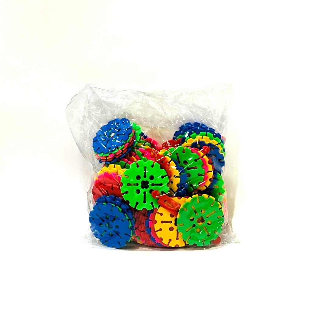 Combo 1kg Xếp Hình Hoa Ghép Hình Bông Tuyết Nhiều Màu Sắc Cho Bé Vui Chơi - Đồ Chơi TT02