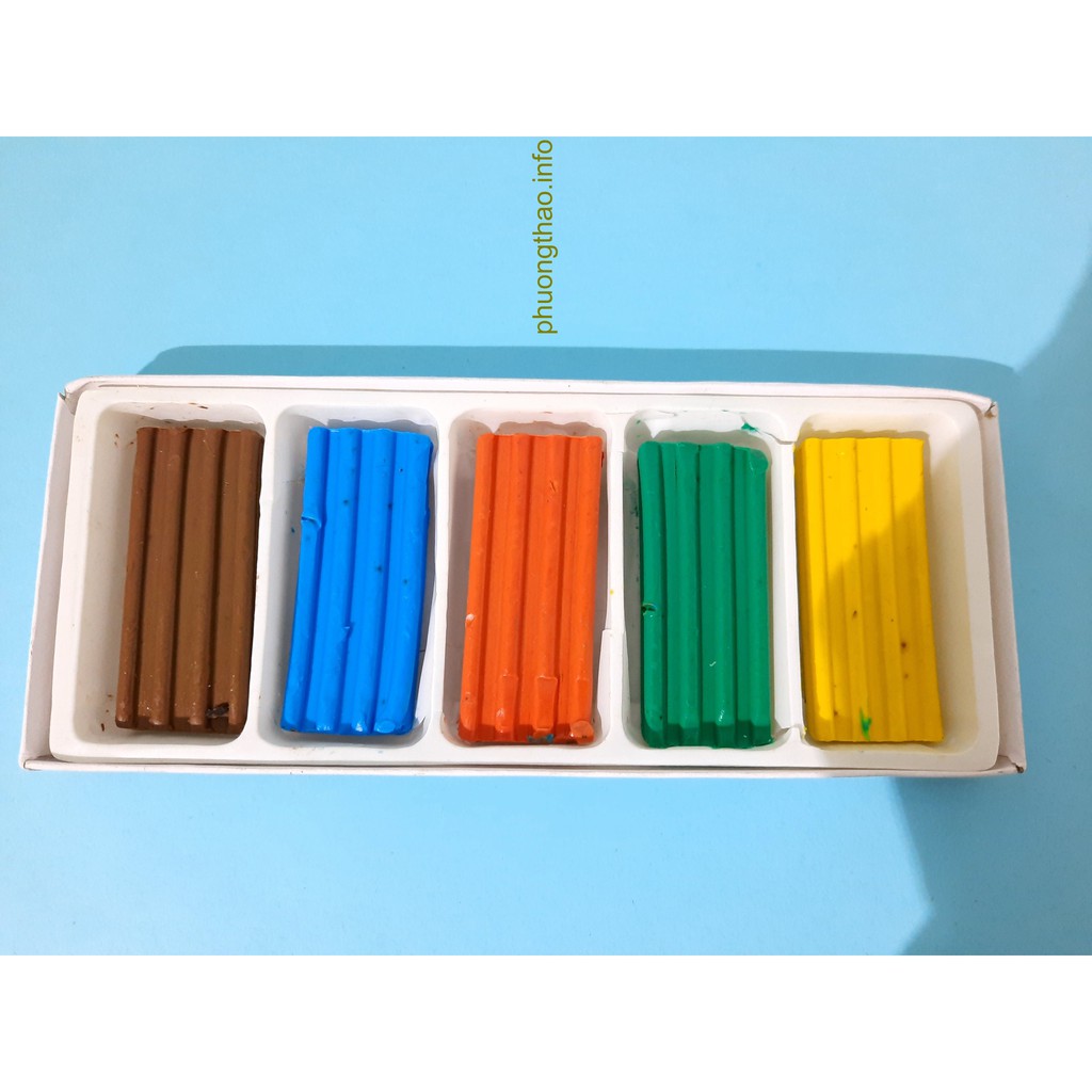 Đất Nặn 5 màu, 10 Màu Mic