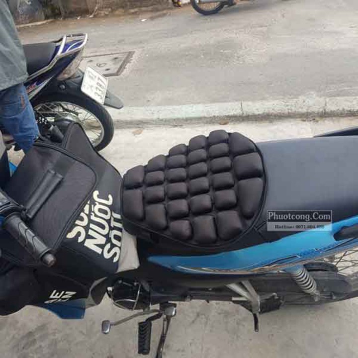 Đệm Lót Yên Xe Máy 3D Chống Ê Mong, Làm Mát Chống Hầm,Êm Chảo, Chất Liệu Mút Xốp Cao Cấp Chuyên Dụng CT22979