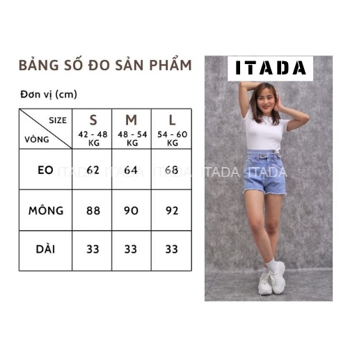 Quần Short Jean Nữ Chất Cực Đẹp Mặc Tôn Dáng Chân Dài  Ảnh Thật Shop Chụp -QJN001