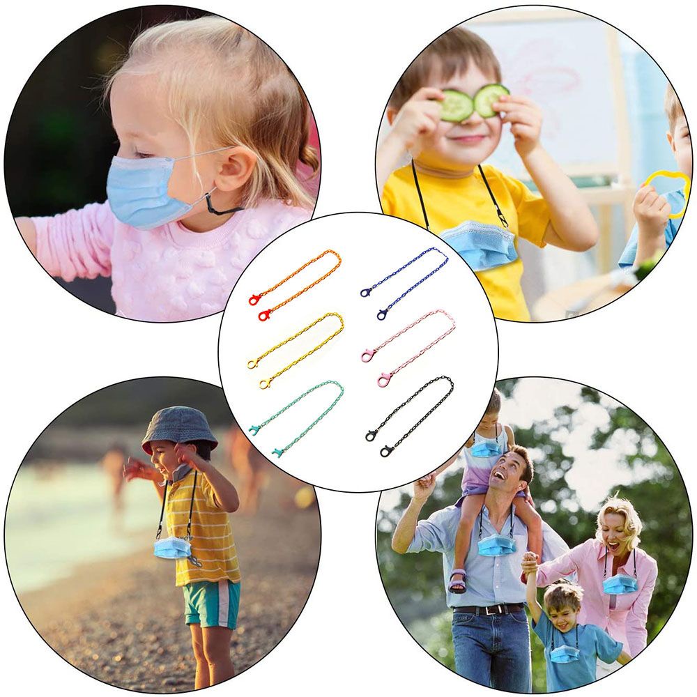 Dây acrylic đeo mắt kính/khẩu trang chống thất lạc đa năng