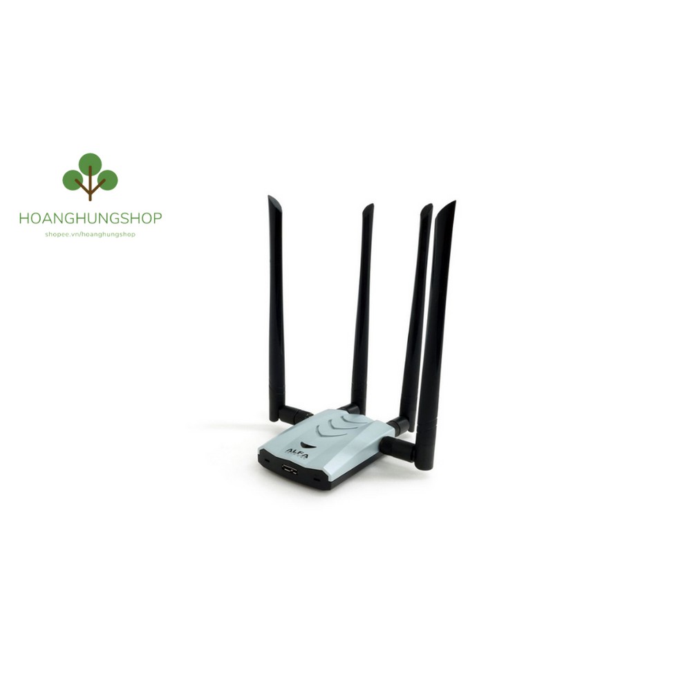 Card Wifi Alfa AWUS1900 WiFi Adapter Hàng Chính Hãng Hổ Trợ Kali linux, Ubuntu, Windows
