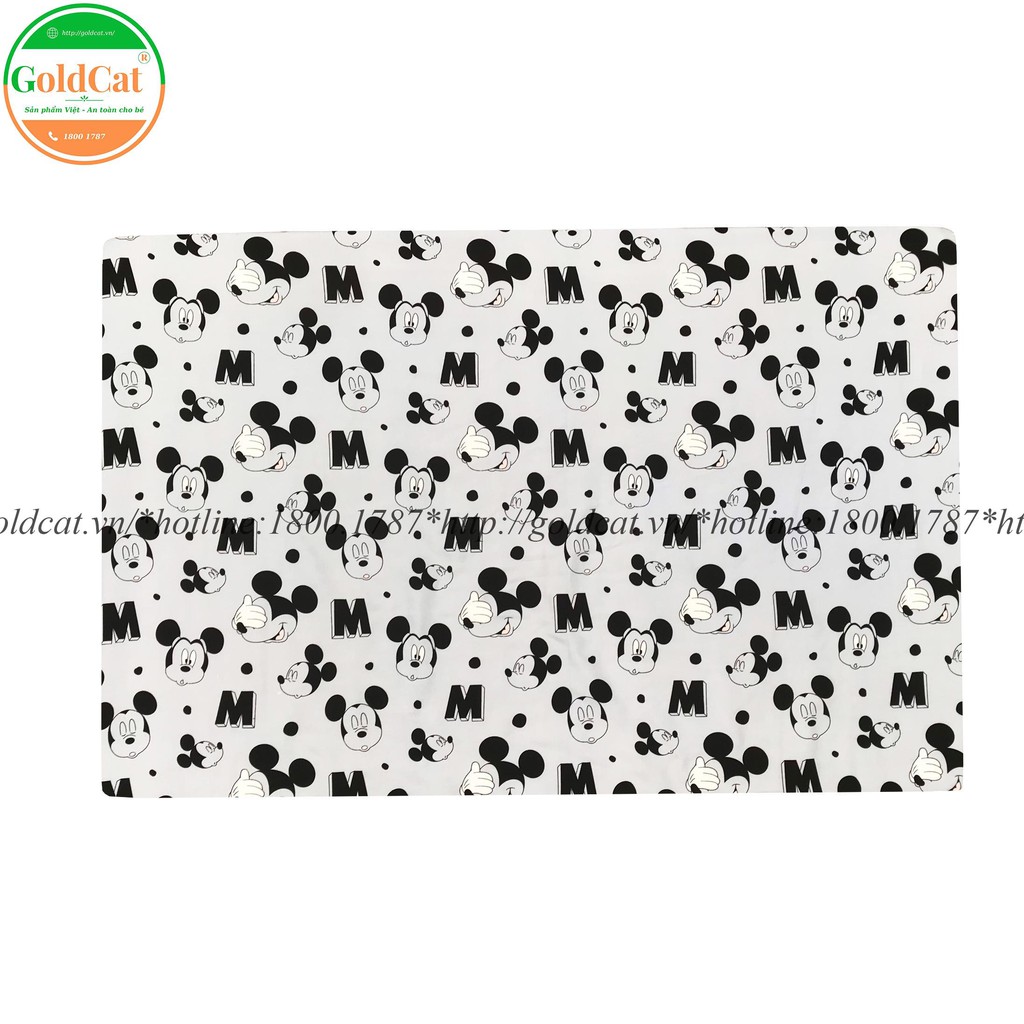 Drap/Ga vải bọc đệm cho bé Goldcat- cotton thô lụa mát mịn, ôm đệm kích thước 72x110cm cho cũi 80x120cm