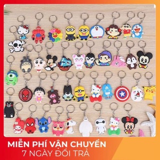 Móc khóa quà tặng nhiều hình dễ thương móc khóa