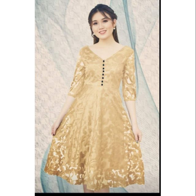 ĐẦM REN XÒE CAO CẤP RE240