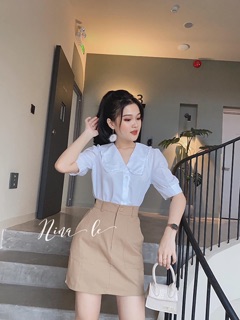 Sét bộ sơ mi chân kaki