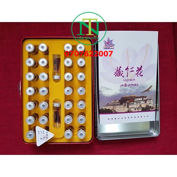 Nhụy hoa nghệ tây SAFFRON TÂY TẠNG Loại dặc biệt 3 gram -HÀNG CHÍNH HÃNG
