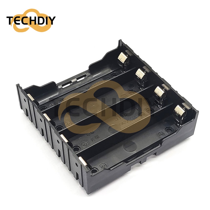 Hộp Đựng Pin 18650 1X 2X 3X 4X 18650 18650 1 2 3 Pin 4 Ngăn DIY