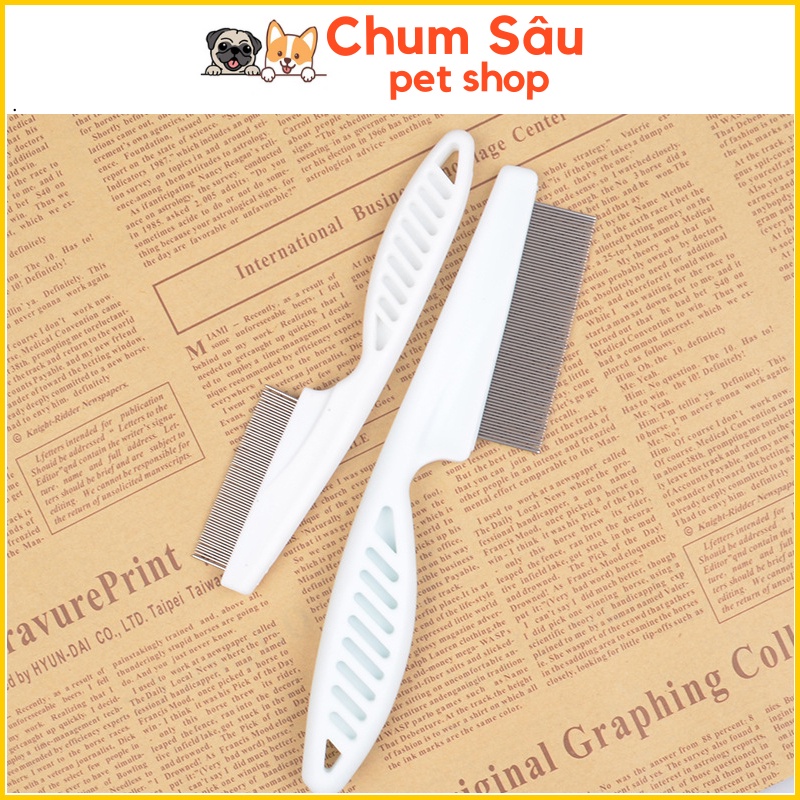 Lược chải ve rận chó mèo