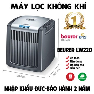 Máy lọc không khí, tạo ẩm beurer lw220 - nhập khẩu đức bảo hành 2 năm