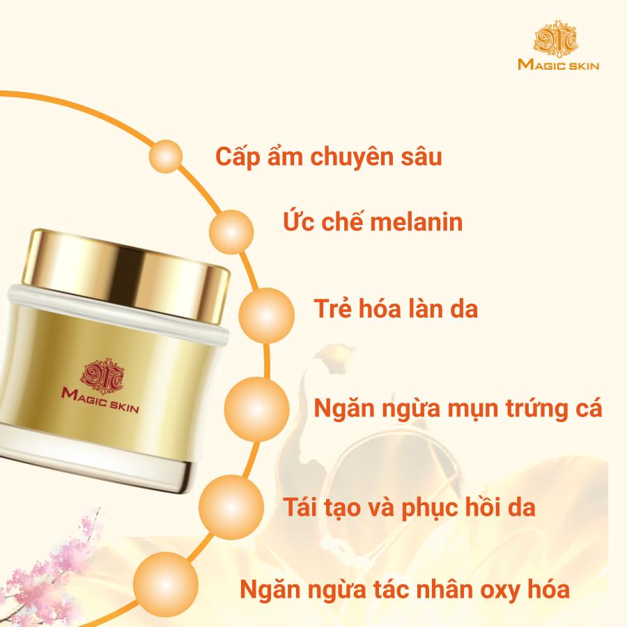 Kem tái sinh dưỡng da Magic Skin The First Cream Intensive Regeneration 40G