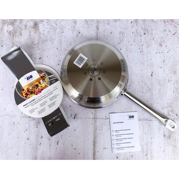 Chảo inox sâu lòng Elo Profi Cuisine 24cm