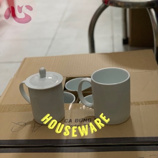 CA SỨ TRẮNG CAO CẤP ( OHIO ) CÓ NẮP , KHÔNG NẮP