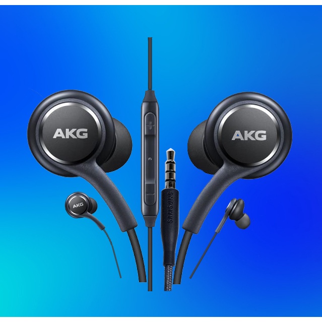 Tai Nghe AKG Samsung Galaxy S9, S8, Note 8, Note 9 Chân 3.5 Chính Hãng - Tặng 4 nút tai phụ
