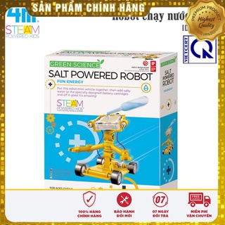 [Xả] Robot chạy bằng nước muối 4M-đồ chơi khoa học STEAM giúp phát triển tư duy cho trẻ. Hàng chính hã