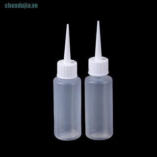 (Hàng Mới Về) Set 2 Chai Nhựa Nhỏ Giọt Dung Tích 50ml Tiện Dụng