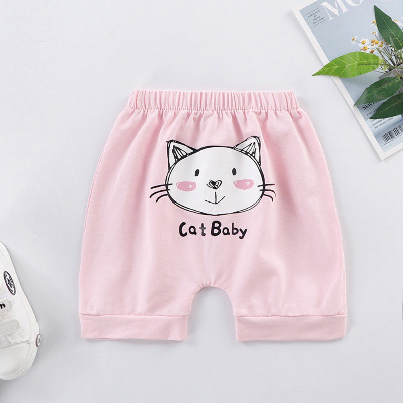 Quần Short Cotton Cho Bé Trai / Gái