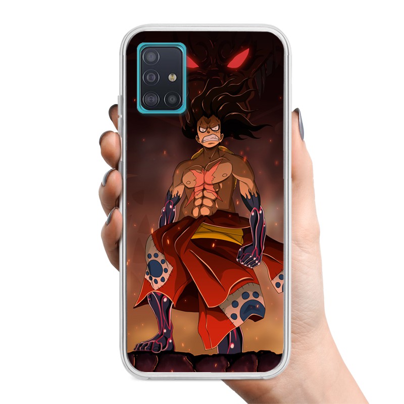 Samsung Ốp Điện Thoại tpu Dẻo Họa Tiết Hoạt Hình one piece Dễ Thương Cho galaxy a71 a51 a31