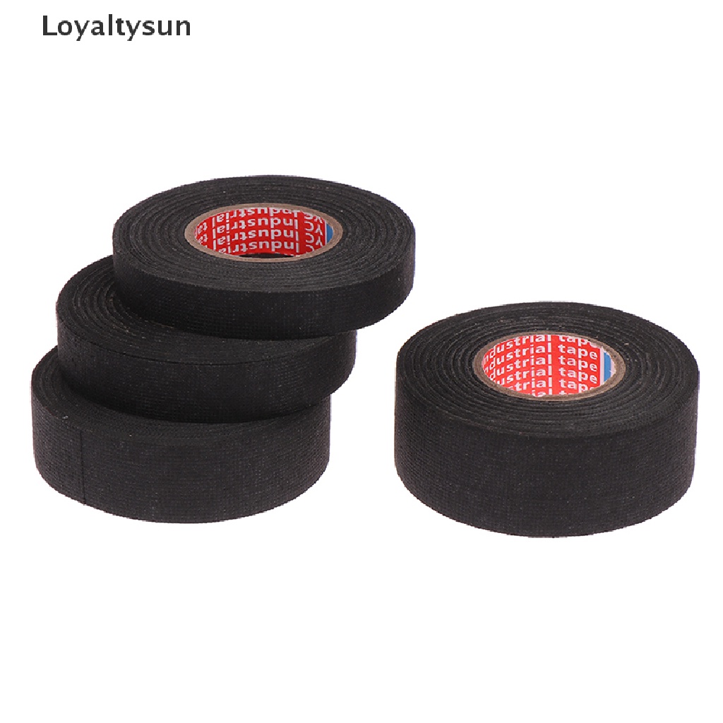 Cuộn băng keo quấn dây điện flannel cách nhiệt chống cháy 15mm mới tiện lợi