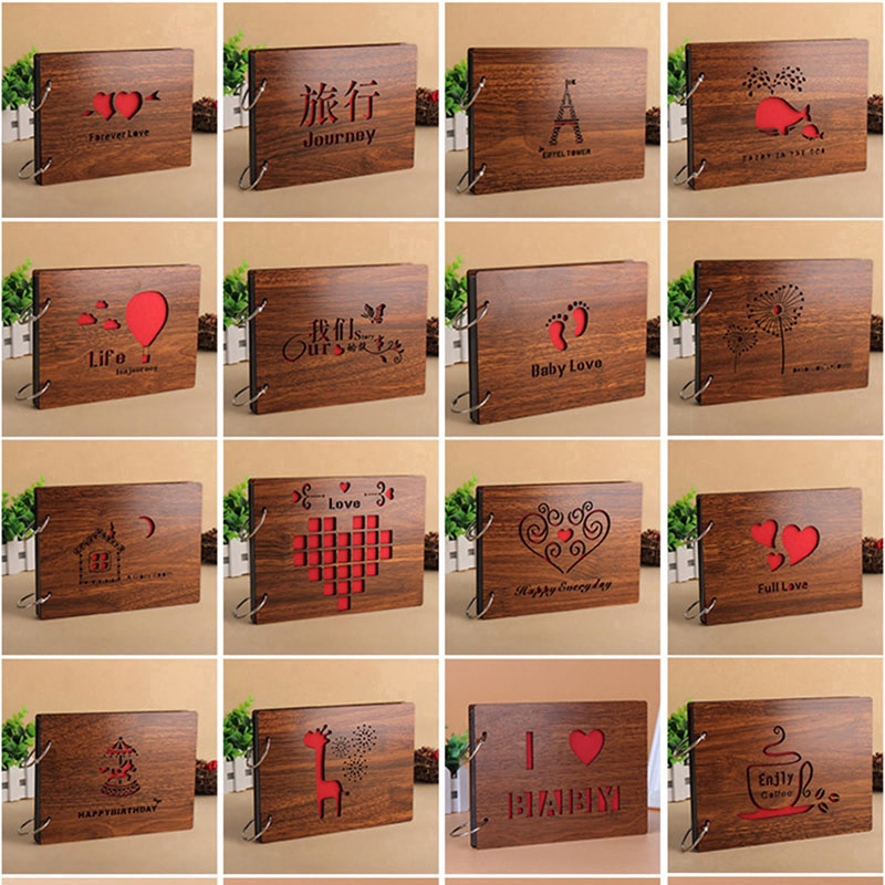 Ossayi Vỏ Gỗ Chuyên Dụng Cho Trang Trí Album Ảnh