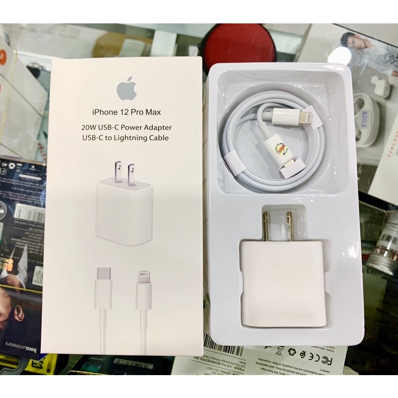 Bộ Sạc nhanh IP 20W, Dây Sạc Nhanh TypeC Chuẩn PD Sạc Tốt Cho Các Máy Ip 6 đến Ip 13 Pro Max, Dòng Sạc Chuẩn Sạc Nhan