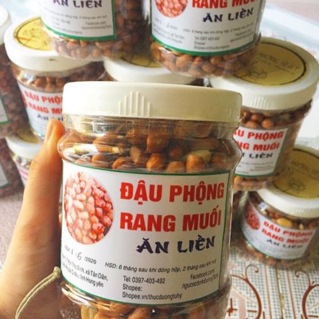 Đậu Phộng Rang Muối Nhà Làm