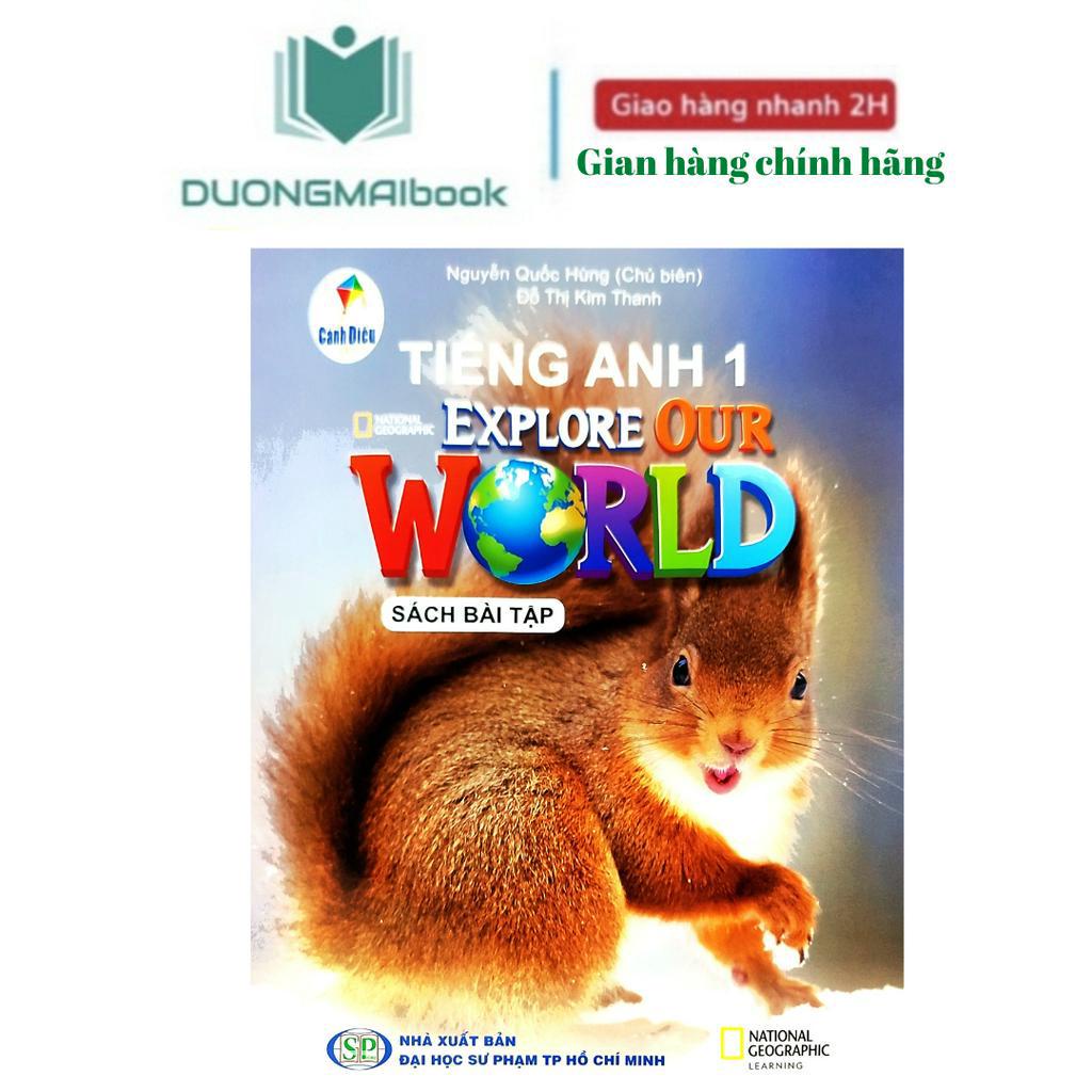Sách Học Sinh - Bài tập Tiếng Anh 1 Explore our world  - bán kèm 1 bút chì