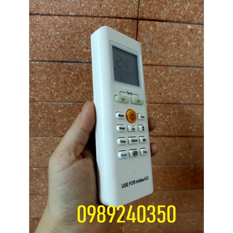 Điều khiển remote điều hòa máy lạnh Midea