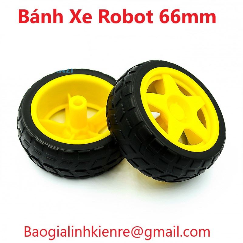 Combo Bộ khung xe Robot thông minh 3 bánh và 2 động cơ giảm tốc 3-9V