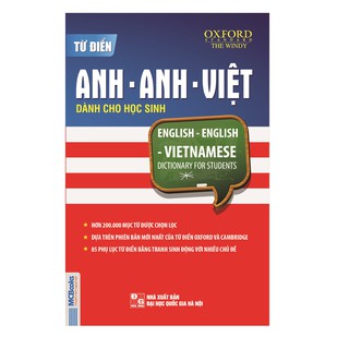 Sách - Từ Điển Anh - Anh - Việt Dành Cho Học Sinh Bản Mới 2020