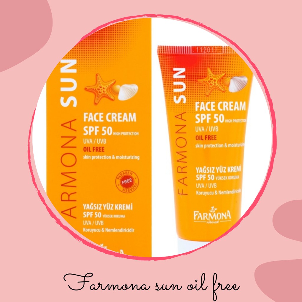 Kem chống nắng Farmona Sun oil free cho da dầu và da hỗn hợp