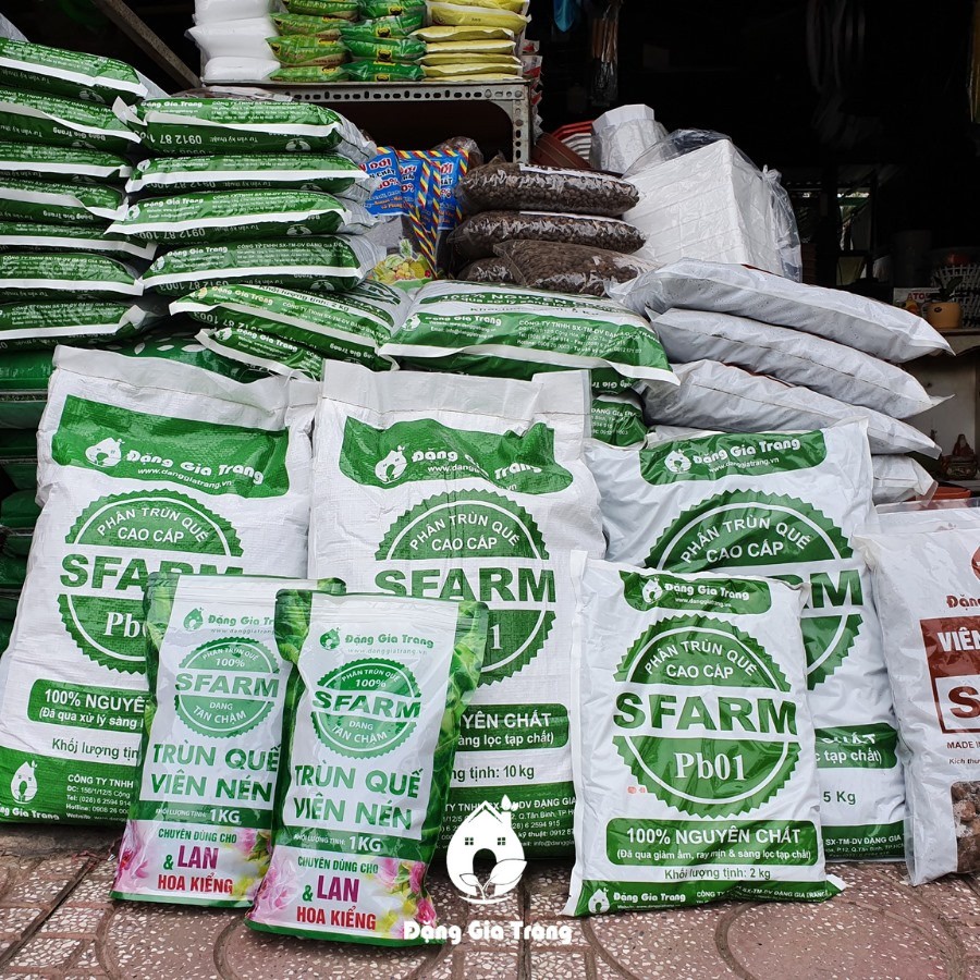 Phân trùn quế S-farm PB01 túi 5 kg