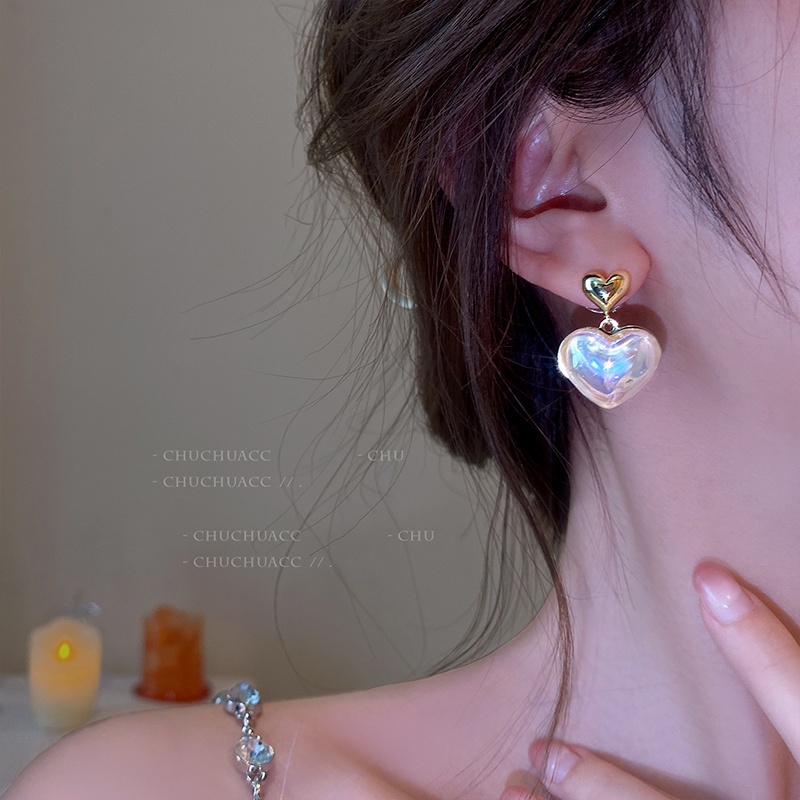 Đôi Khuyên Tai Đính Ngọc Trai Và Pha Lê Thanh Lịch Cho Nữ