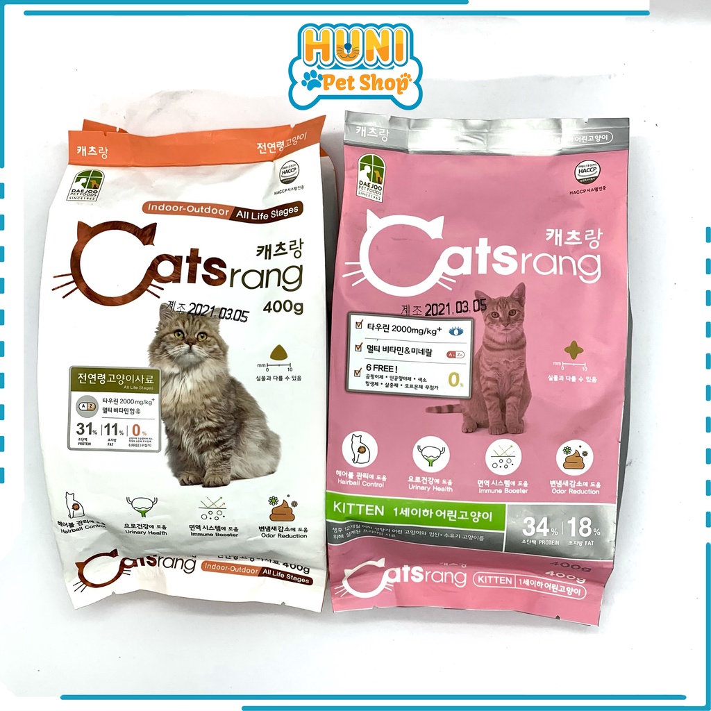 Thức ăn cho mèo Catsrang All Life Stages đồ ăn cho mèo mọi lứa tuổi - gói 5kg