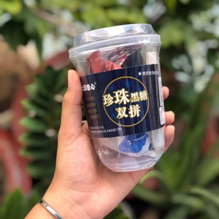 1 HỘP TRÀ SỮA TRÂN CHÂU ĐƯỜNG ĐEN QICAI TỰ PHA